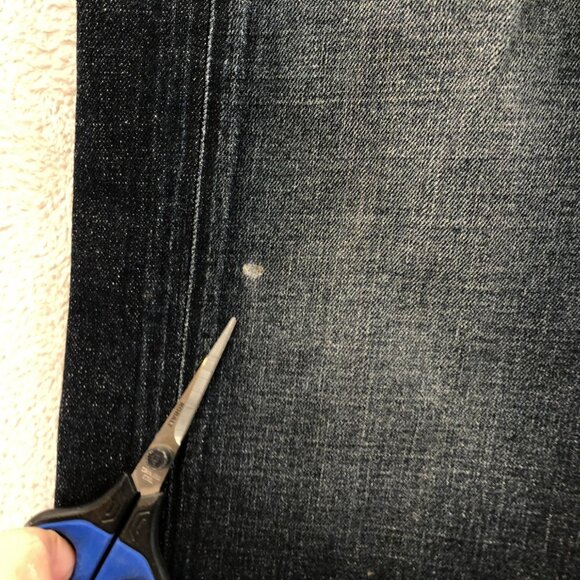 Vintage Guess Mens Cliff Boot Cut Jeans Size 36 Blue Dark Denim Classic Stretch - Picture 8 of 16